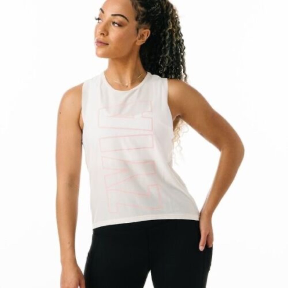 Zyia Light Pink Athlete Tank size Small